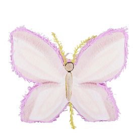 PI?'ATA À CASSER PAPILLON 45X36X9CM LILAS CRÈME