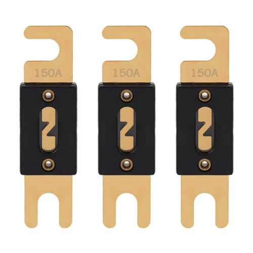 Anl Fusible 150a 32v Fusibles Anl-150a Voiture À Plats 150 Ampère 32vdc Pour Auto Audio Protection (Lot De 3 Pièces)