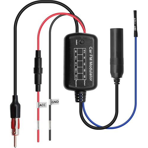 Modulateur Audio de Voiture pour Lecteur CD, Adaptateur de Musique Bluetooth, Modulateur Audio FM pour Radio, Transmission de Signal Bluetooth sans Perte