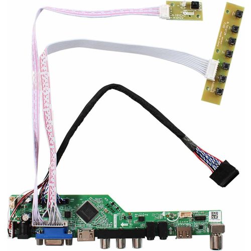 Carte Contrôleur VGA USB 40Pin pour 17.3"" 1600x900 LP173WD1 B173RW01 LTN173KT01-A01 N173FGE-L21 N17306-L02 LVDs WLED Écran LCD