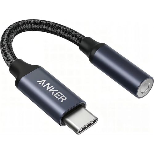 Subzonal-Anker Usb-C Auf 3.5mm Audio Adapter Auf Weiblichen Stecker, Nylon Kabel, Kompatibel Mit Samsung S20/S20+/S20 Ultra, Pixel 4/ + 4xl, Und Mehr