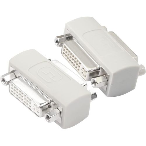 Coupleur Dvi Femelle Vers Femelle, Dvi24+5/Dvi-I Serial Cable Extender Pour Éten e Et Connecter Deux Câbles Dvi¿2-Pack¿[SHU07385]