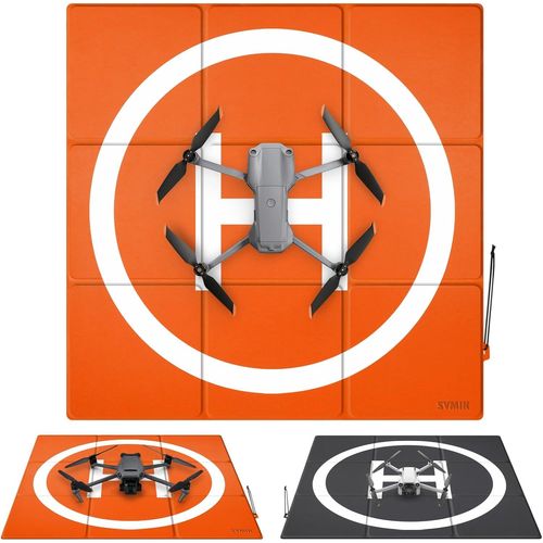 Lp690 Drone Landing Pad,27''/69cm Tapis D'atterrissage Pour Drone Double Face Étanche (3 X 3) Pour Pour Dji Mavic 3 Pro/Cine/Mavic 3 Classic,Air 3s/Air 3/Air 2s/Mavic Air 2,Mini 4 Pro,Avata-Marque Générale