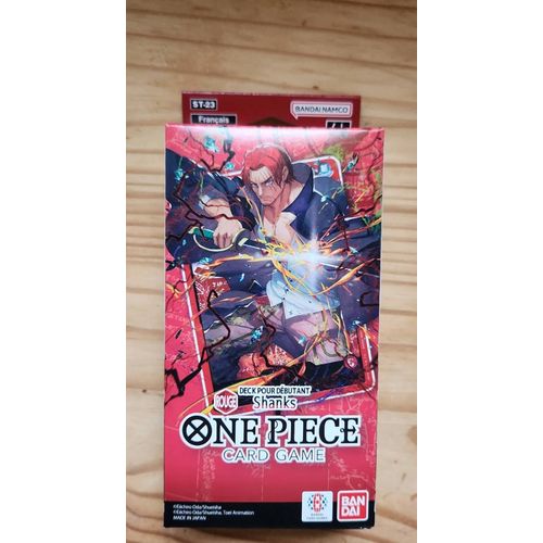 Deck Pour Débutant One Piece St-23 : Shanks ( Rouge ) , Français
