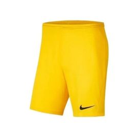 Short De Football Enfant - Nike - Park Iii Knit - Jaune - Respirant