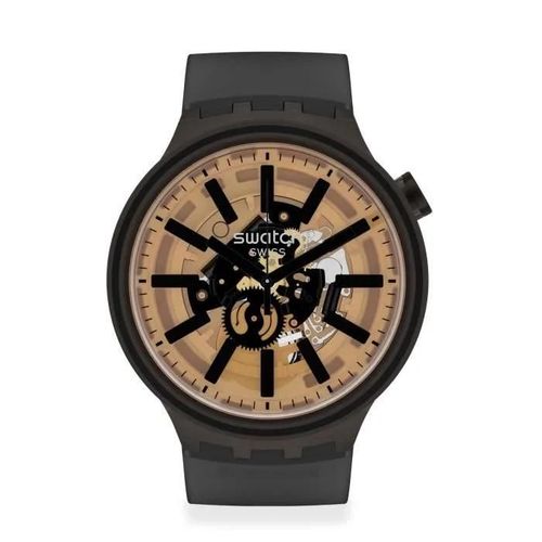 Swatch Big Bold So27b115 Dark Taste Montre