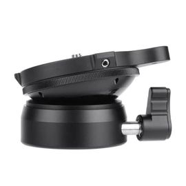 EJ.life base de caméra Base de nivellement de tête de trépied DY-60N, réglage avec niveau à bulle pour photo stabilisateur