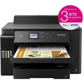 Epson EcoTank ET-16150 - Imprimante - couleur - Recto-verso - jet d'encre - A3 - 4 800 x 1 200 ppp - jusqu'à 25 ppm (mono)/jusqu'à 25 ppm (couleur) - capacité : 550 feuilles - USB, LAN, Wi-Fi -...