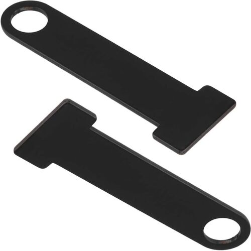 1 Pair Motorcycle Open/Full Face Helmet Lock Quick Release Lock Fixing Buckle For Yamaha Honda Black