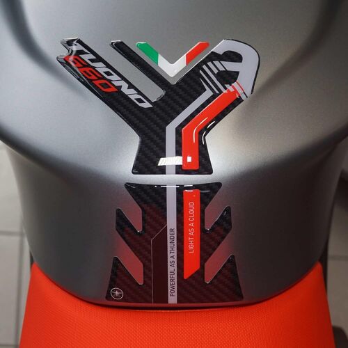 3d Motorcycle Tank Tank Decoration Resin Gel Stickers Compatible With Aprilia Tuono 660 2021-2025