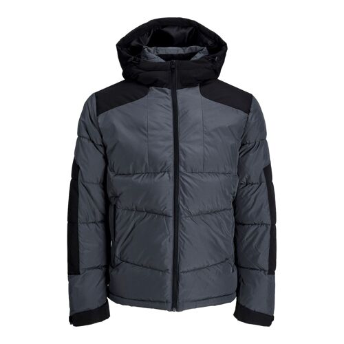 Jack & Jones Otis Puffer Hood Gris