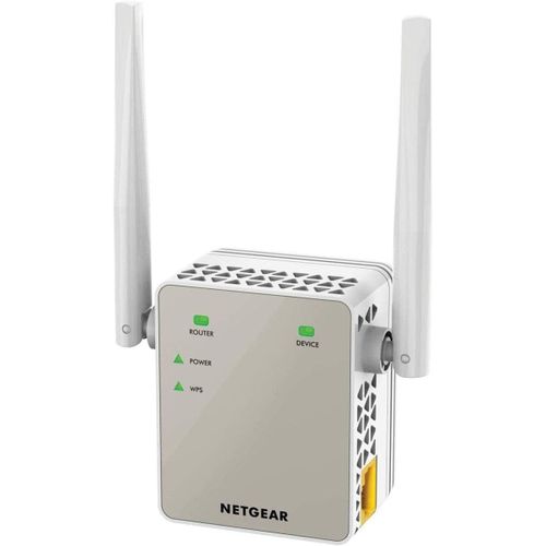 SUBZONAL-NETGEAR Répéteur WiFi (EX6120), Amplificateur WiFi AC1200, WiFi Booster, jusqu'à 90m² et 20 appareils, repeteur WiFi puissant , compatible toutes Box