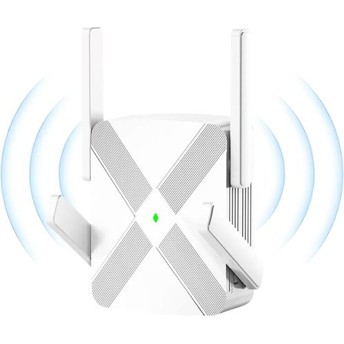 WiFi Extender Signal Amplifier 1200gbps | Dual Band, New Generation Speeds Up to 4X, Super Antenna with Longest Range, Signal Amplifier with Ethernet Port