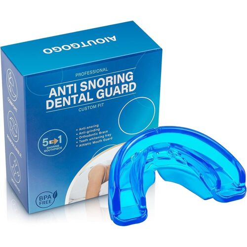Appareil Anti Ronflement,Orthese Anti Ronflement,Élastique Orthèse Anti-Ronflement Efficace Puissant,Universel Adapté Hommes À Toutes Les Formes De Bouche-Blue 
