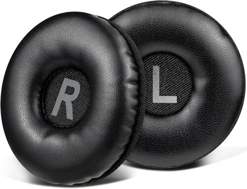 Foam Cushion Pads for Logitech H390 H600 H609 H760 Headphones, with Softer Protein Leather, Sound Insulation Memory Foam-Black