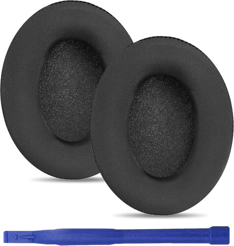 Cloud Cooling Gel Pads For Hyperx Cloud 1/2/3/Pro/Alpha/Alpha S/Alpha Pro/Flight/Flight S/Stinger/Stinger Core And More (Gel/ Black) 