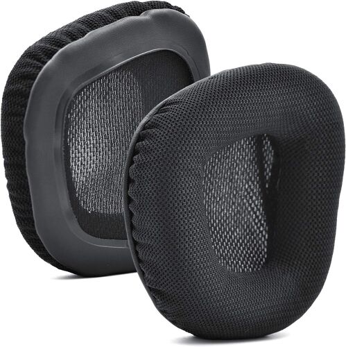 Tissu de remplacement Coussinets d'oreille Coussin en mousse Oreiller pièces Coque pour Corsair VOID Pro RGB USB Premium Casque de jeu 7.1 Casque
