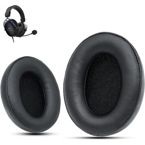 LORANKA-Hyper X Housses de Casque de Rechange, Hyper X Cloud 2 Coussinets de Rechange pour Hyper X Cloud ALPHA/1/2/WIRELESS/ALPHA/ALPHA S/Core/Stinger/Flight/Mix