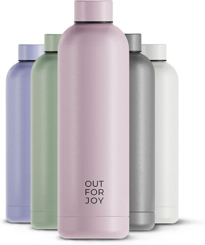 Gourde En Acier Inoxydable - 750 Ml - Anti-Fuite - Convient Pour Les Boissons Gazeuses - Sans Bpa - Bouteille Isotherme, Chaude 12 H Et Froide 24 H - Pour Le Sport, L'extérieur, L'école