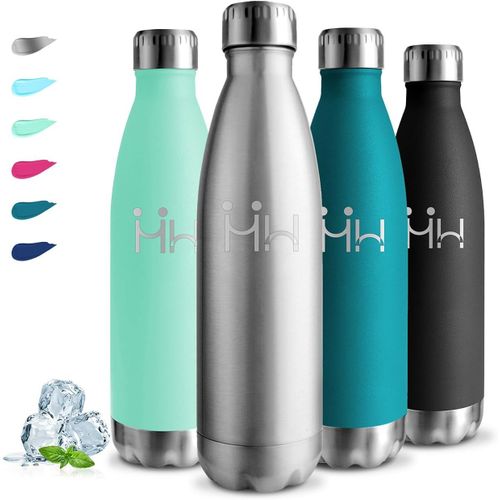 Gjfty-Gourde Isotherme, Gourde 750 Ml, Sans Bpa, Gourde Inox, 24h Froid & 12h Chaud, Gourde Metal, Anti Fuite, Gourde Reutilisable, Double Vide, Bouteille D'eau Pour École, Bureau, Voyage, Running, C