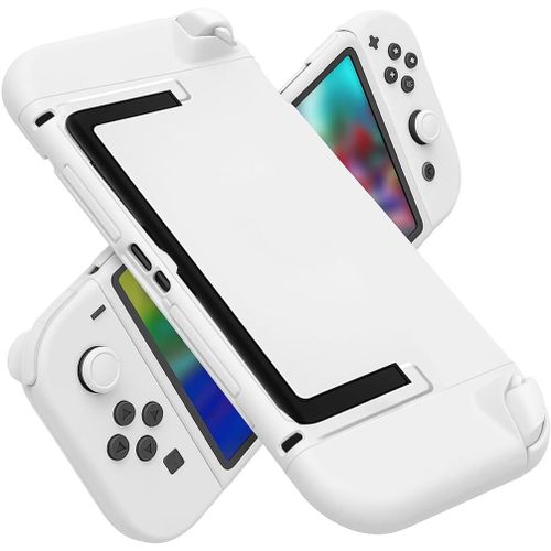 Gjfty-1 Pcs Coque Pour Nintendo Switch 2 Console Etui De Protection,Coque Rigide Protectrice Split,Switch 2 Accessoires Console De Jeu,Utilisé Pour Console Switch 2(Blanc)