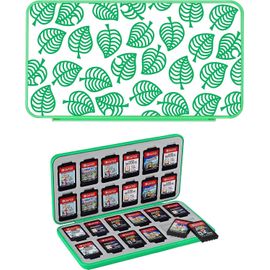 Étui pour Jeux Switch,Boîte de Rangement pour Cartouches de Jeux Nintendo Switch,Boîtier Housse de Protection Portable avec 24 Support des NS Jeux Cartes Organisateur Conteneur.[K35]