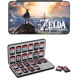 Étui pour Jeux Switch,Boîte de Rangement pour Cartouches de Jeux Nintendo Switch,Boîtier Housse de Protection Portable avec 24 Support des NS Jeux Cartes Organisateur Conteneur.[K38]