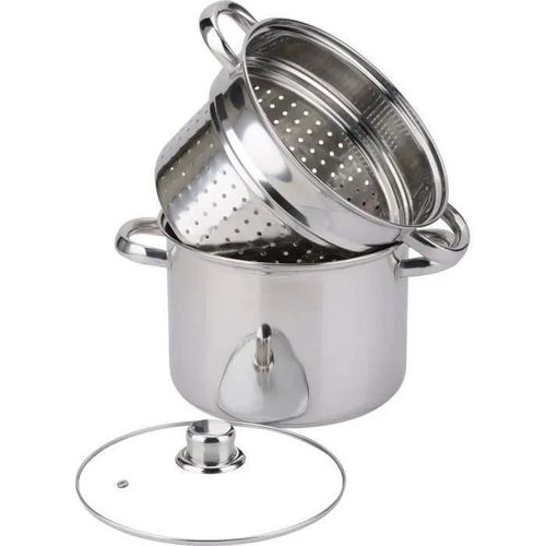 BAUMALU Cuiseur a pates inox - 20 cm