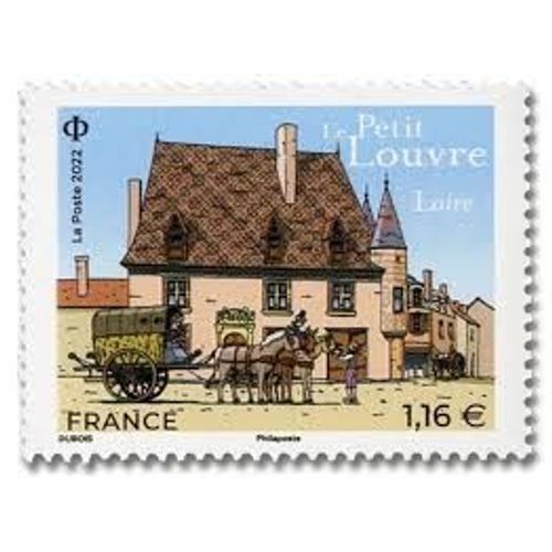 Patrimoine Architectural : "Le Petit Louvre" Ancien Relais Postal Année 2022 N° 5617 Yvert Et Tellier Luxe