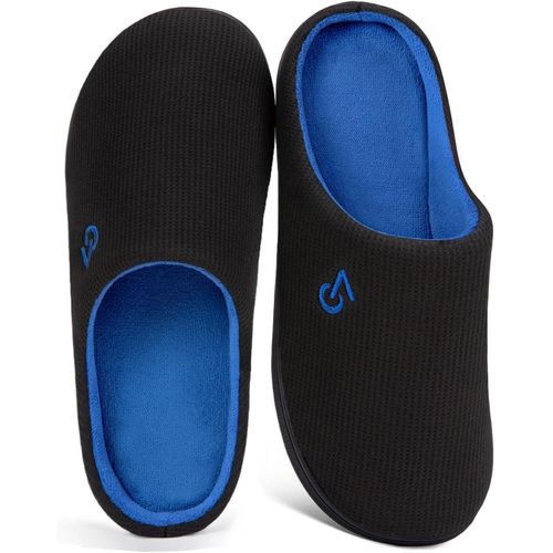Ersan-Hommes Chaussons À Mémoire De Forme Bicolore