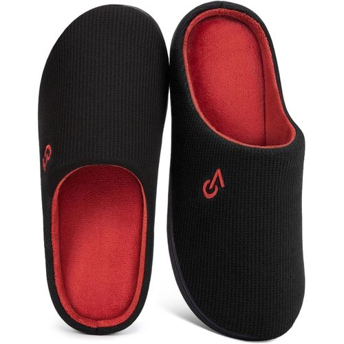 Ersan-Hommes Chaussons À Mémoire De Forme Bicolore