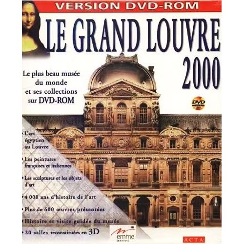Dvd-Rom "Le Grand Louvre - Le Plus Beau Musée Du Monde Et Ses Collections"