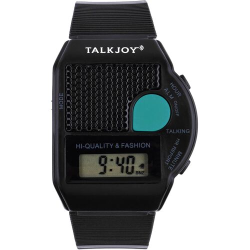 Professionnel Ambanduhr Parlant Fonction Vocale Montre Temps Ansage Ansage Noir
