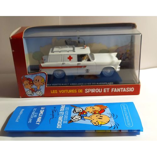 Les Voitures De Spirou Et Fantasio : Simca Vedette Marly Ambulance - Le Nid Des Marsupilamis-Atlas