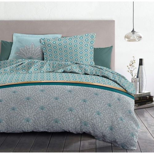 - Parure De Couette Louxor 240 X 260 Cm Vert Émeraude
