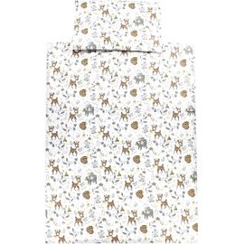 Uiiuy-Ensemble De Linge De Lit Pour Enfants 2 Pièces, Animaux Sauvages, 135x100 Cm