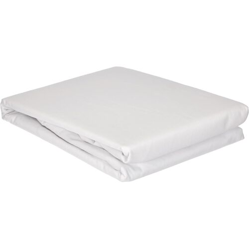 Tzf-- Housse De Couette - Taille 140x200 Cm - 100% Coton - Couleur Blanc - Modèle Alicia - Linge De Lit Pour Maison - Doux Et Confortable Pour Nid Douillet