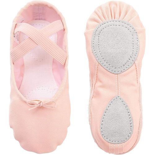 Utigh-Chaussure De Ballet Danse Classique Toile Chaussures Gymnastique Yoga Ballet Chaussons Pour Filles Femmes Eu22-44