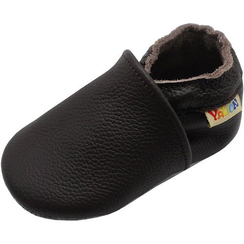 Utigh-Chaussons Bébé Fille Garçon Enfant Chaussures Cuir Souple Premiers Pas Antidérapantes Semelles En Daim