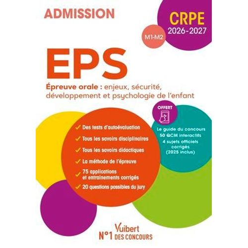 Crpe 2026-2027 - Eps - Epreuve Orale D'entretien (M1-M2)