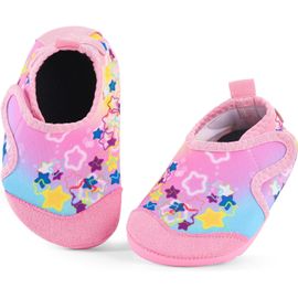 Utigh-Chaussures Aquatiques Enfant Chaussures D'eau Antidérapantes Séchage Rapide Pour Plage Et Piscine Mer