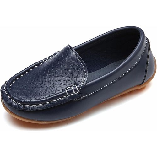 Utigh-Mocassins Pour Enfant Cuir Bateau Chaussures Garçon Mode Oxford Chaussures Fille Décontracté Confortable Mocassin Plates Loafers