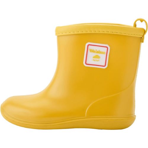 Utigh-Bottes De Pluie Enfant Pvc Chaussure Imperméable Pour Bebe Fille Garçon