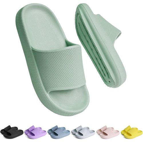 Utigh-Claquette Enfant Chausson Antidérapant Piscine Fille Garçon Pantoufle Plage Bain Doux Plat Maison Sandales 29-37 Eu