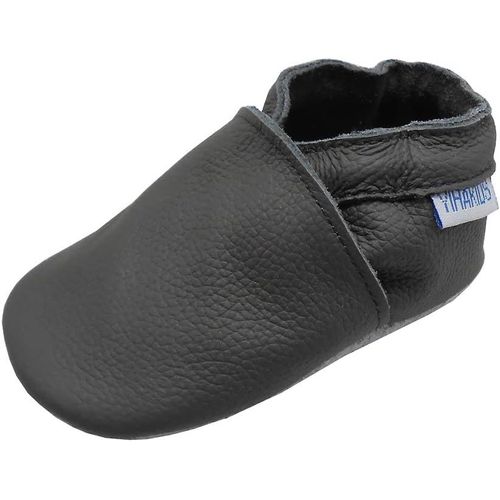 Utigh-Chausson Cuir Bébé Chaussons Cuir Souple Bébé Fille Garçon Premiers Pas Mignon Chausson Bebe Antidérapante 0-6 Mois-2 Ans