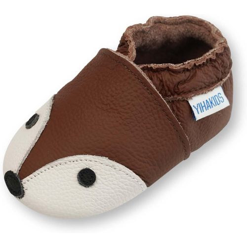 Utigh-Bébé Filles Garçons Chaussures Cuir Souple Enfant Chaussons Cuir Doux Chaussures Premiers Pas