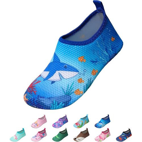Chaussures Slepsenfants Garçons Fille Aquatiques De Plage D'eau Séchage Rapide Antidérapant Pieds Nus Pour Piscine Surf Sport Yoga