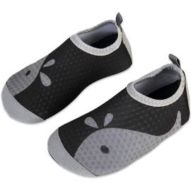 Utigh-Enfant Chaussures Aquatiques Fille Garçon Chaussons De Plongée Chaussettes Séchage Rapide Antidérapant Pieds Nus D'eau Pour Sports Nautiques Piscine Et Plage Natation Surf Voile Mer