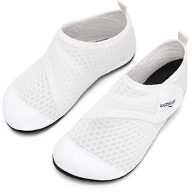 Utigh-Enfant Chaussures Aquatiques Fille Garçon Chaussons De Plongée Chaussettes Séchage Rapide Antidérapant Pieds Nus D'eau Pour Sports Nautiques Piscine Et Plage Natation Surf Voile Mer