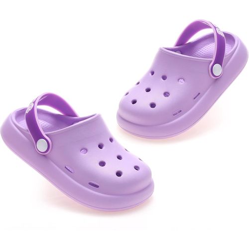 Utigh-Enfant Mules Et Sabots Sandales De Plage À Enfiler Légère Chaussures Pantoufles Clog Été Antidérapant Chaussons Pour Fille Garçon Pour Piscine De Jardin
